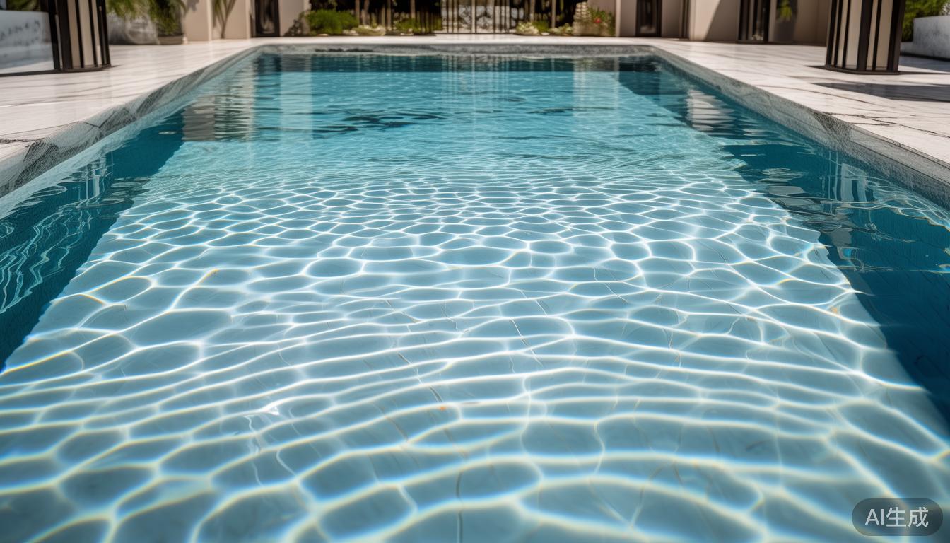通体大理石铺就奢华泳池：无接缝视觉与温润触感，如何创造整体度假体验？