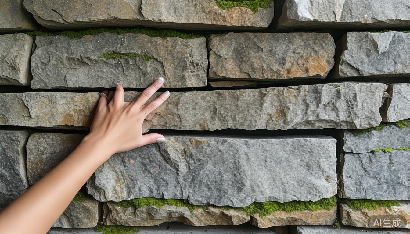 自然面石材装饰外墙_自然石墙面_自然石系列在生态旅游度假村建筑外墙与室内延续自然理念