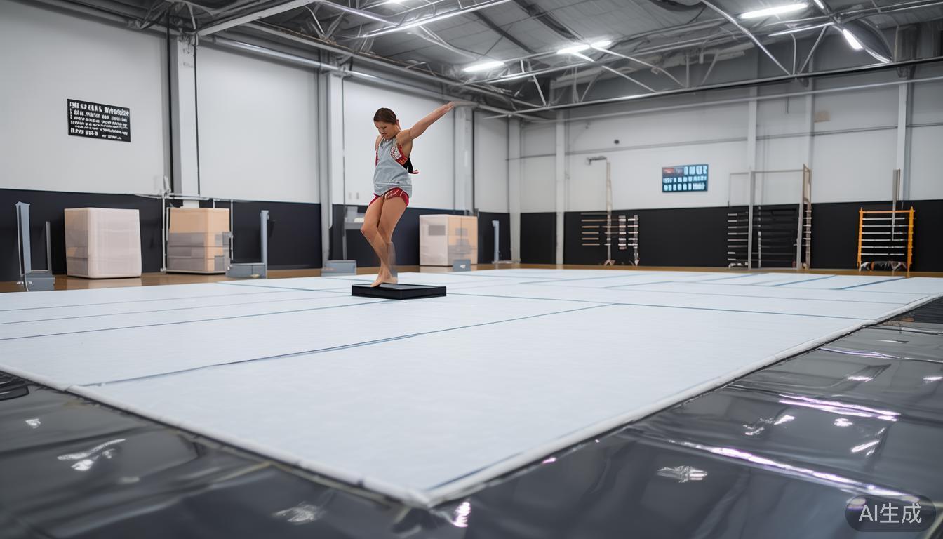 超平釉系列：镜面级舞蹈教室与体操馆地面首选，安全防滑不失真