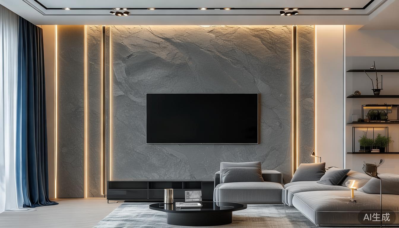 电视墙无缝拼接_至尊大板应用于电视背景墙实现简约大气且减少拼接缝效果_电视拼接屏怎么做
