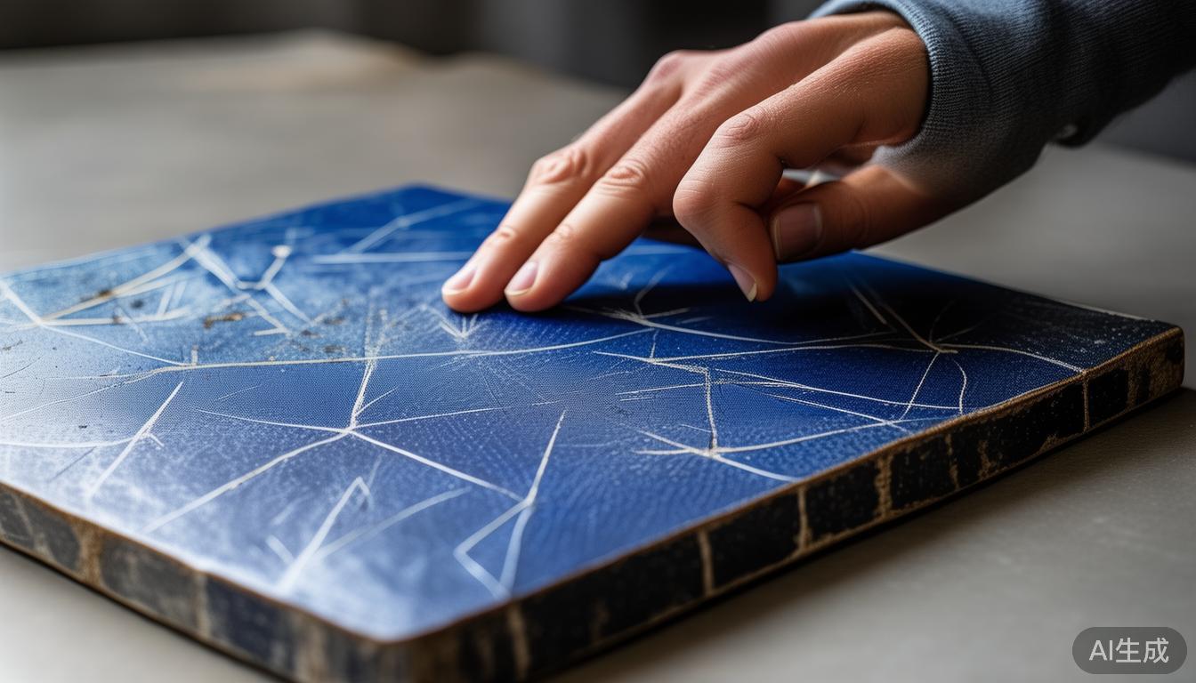 尚品名瓷系列手工绘制细节展现工匠精神与每片瓷砖独特性_瓷器工匠_瓷砖手工制作