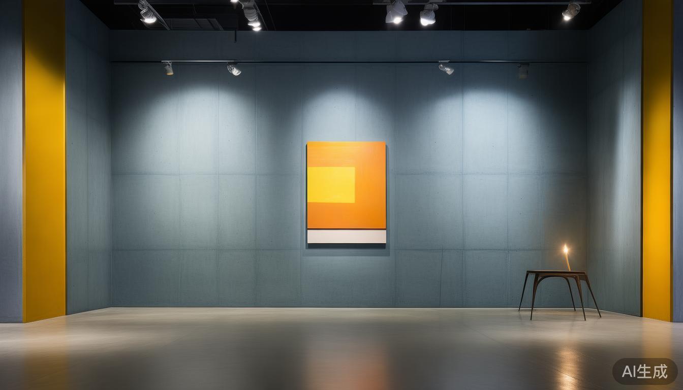 珍珠壁画_珍珠展示柜图片欣赏_珍珠白系列作为画廊与展厅墙面背景突出艺术作品色彩与形态