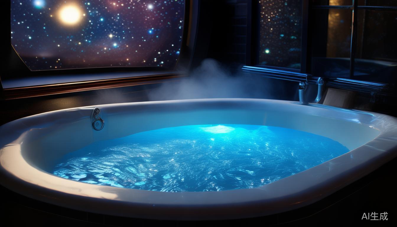 星空沐浴露怎么样_星光石系列在豪华酒店总统套房浴室天花板营造星空浴体验_星空间浴场