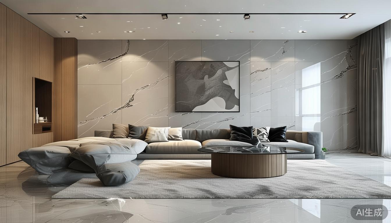 亮光大理石瓷砖_高光釉大理石瓷砖在美发沙龙与美容院中提升环境明亮度_明亮的瓷砖