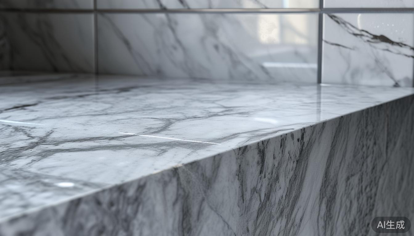 中板通体大理石铺贴卫生间墙面，如何节省材料、降低负重？