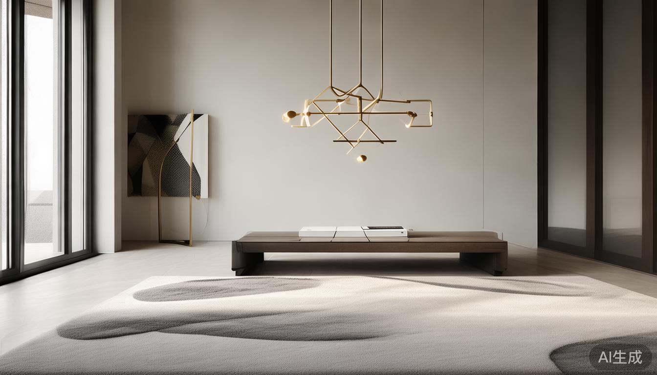 珍珠白搭配金属元素，提升轻奢空间华丽精致感；关键在于选材与光影营造