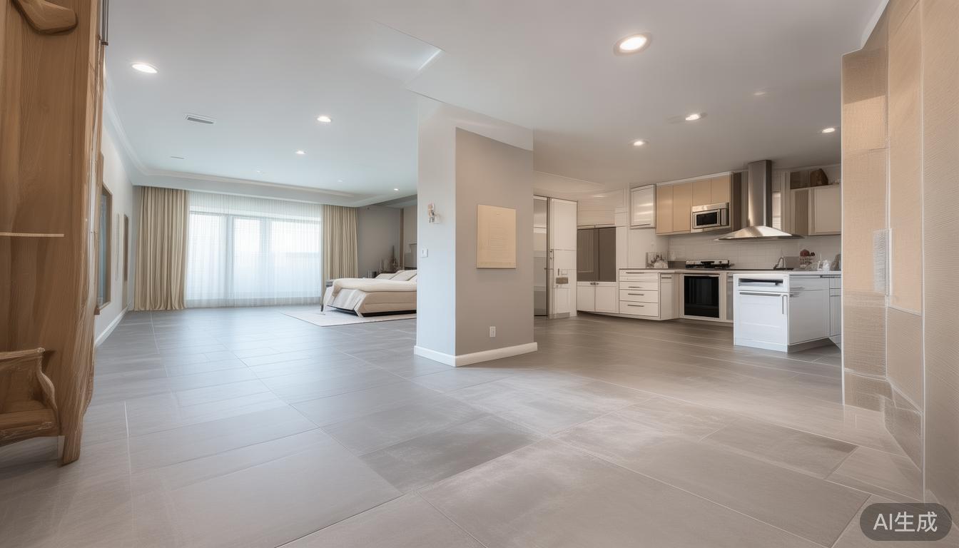 超平釉系列打造极致平整表面，提升家居空间视觉效果