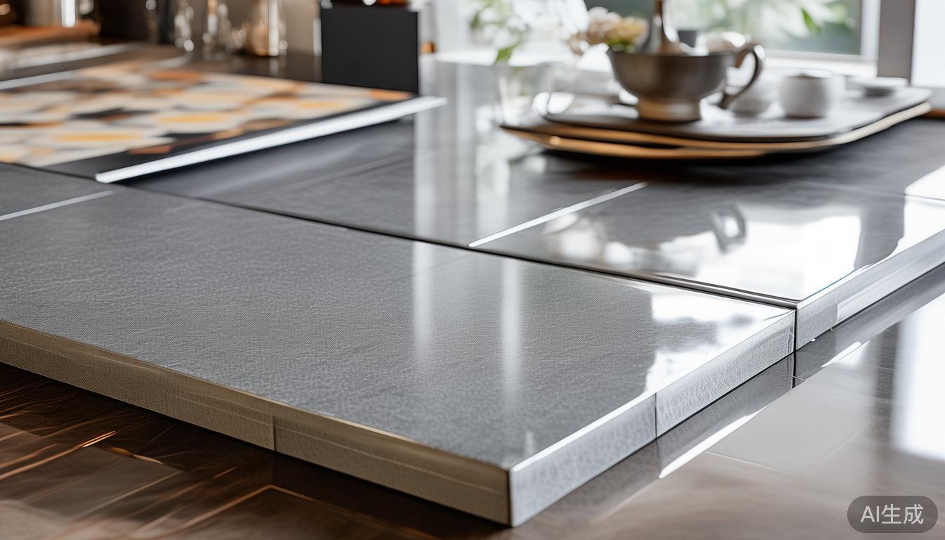 抛光砖历经多道工序打磨呈现出持久亮丽如镜的视觉效果_抛光打磨瓷砖_砖墙抛光打磨