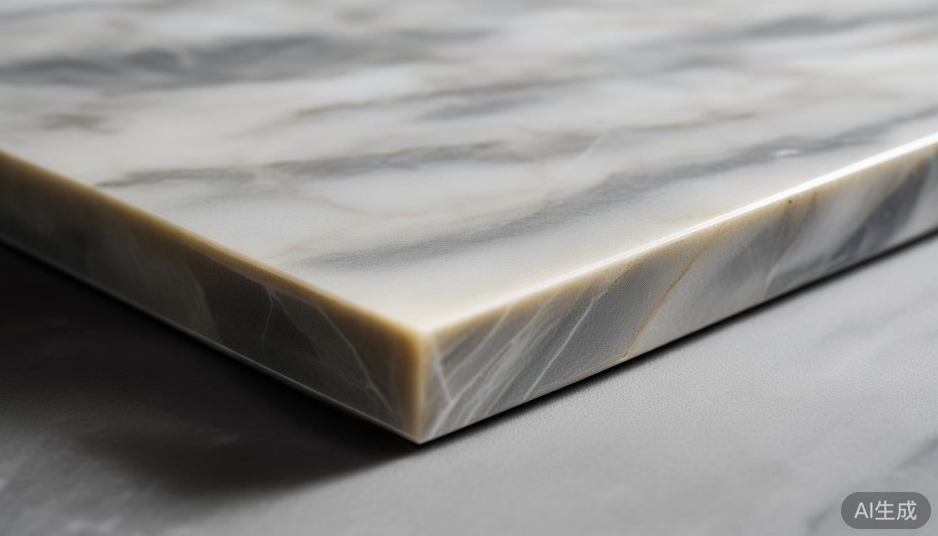 通体大理石做拉槽倒角后立体感飙升，高端商业空间这样选材太显贵