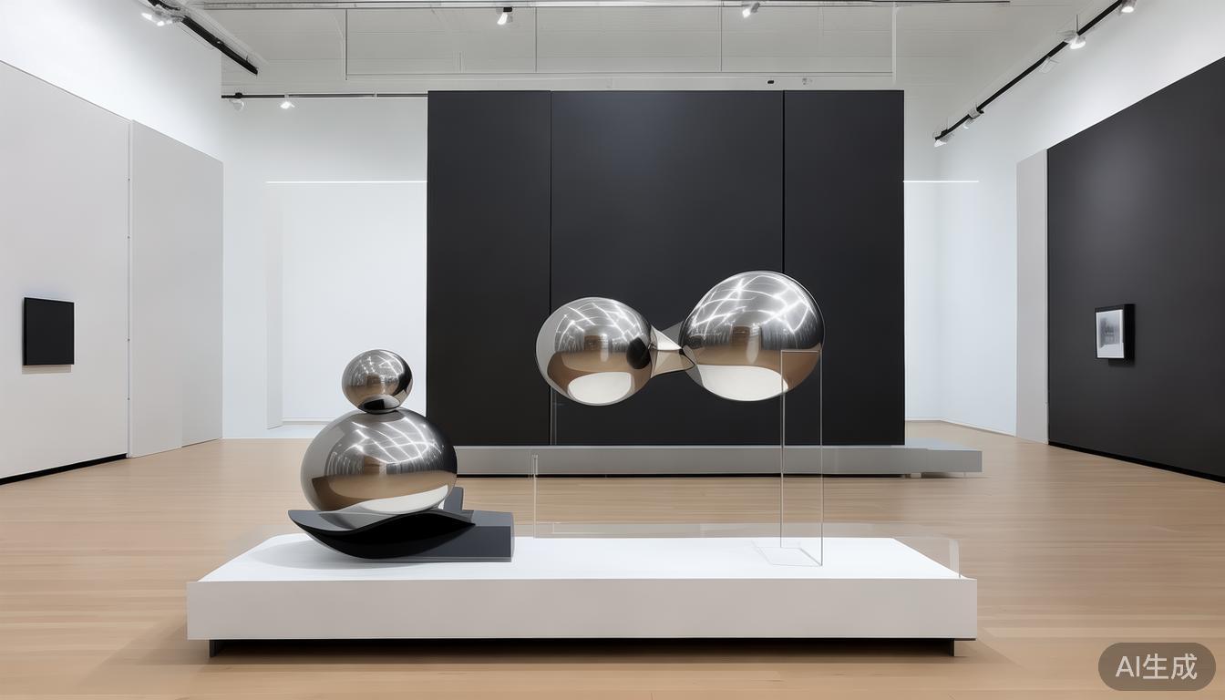 创造游戏中的艺术_至尊大板在博物馆与艺术馆创造中性背景以突出展品本身_崖柏根雕艺术展品图片