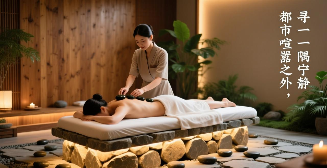 素食馆养生会所用自然石营造氛围，如何把健康变成摸得着的体验？