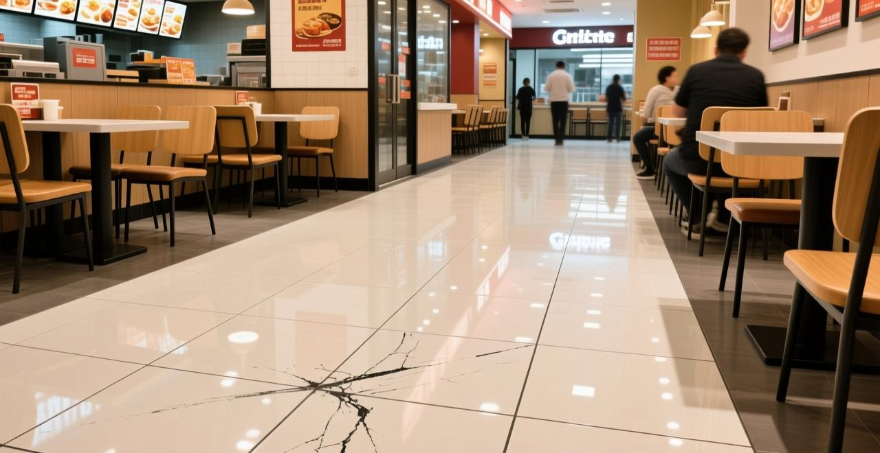 家有熊娃或开餐厅？超平釉瓷砖好打理，清洁省心又耐用