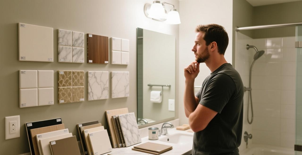 中板通体大理石在卫生间墙面铺贴既节省材料又降低负重_墙面大理石粘贴规范规则_大理石墙面粘贴工艺